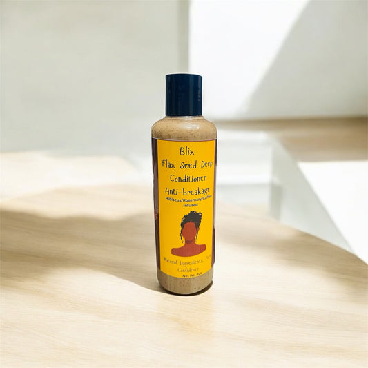 Flax Seed Deep Conditioner, 8oz. Scent: Oatmeal Milk and Honey